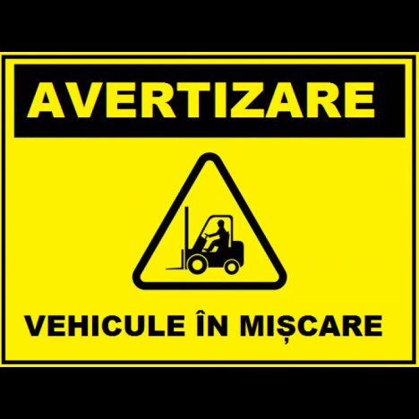 Placuta reflectorizanta pentru vehicule in miscare